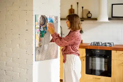 Magnetická kresliaca tabuľa piesočná pláž