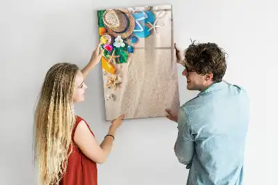 Magnetická kresliaca tabuľa piesočná pláž