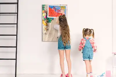 Magnetická kresliaca tabuľa piesočná pláž