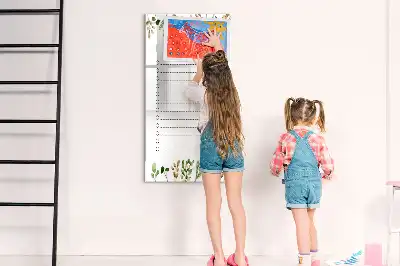 Magnetická tabuľa na kreslenie dnešný zoznam úloh