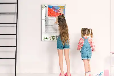 Magnetická tabuľa na kreslenie dnešný zoznam úloh