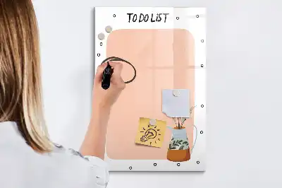 Magnetická kresliaca tabuľa zoznam úloh