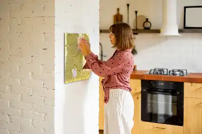 Magnetická kresliaca tabuľa s motívom plátkov citróna