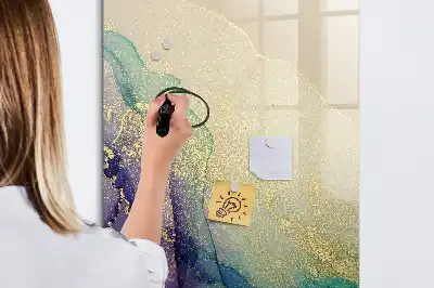 Magnetická kresliaca tabuľa farebný mramor