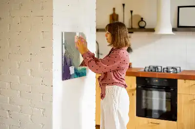 Magnetická kresliaca tabuľa farebný mramor