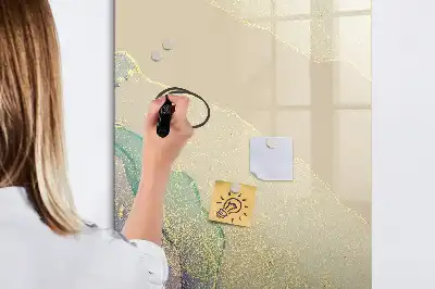 Magnetická kresliaca tabuľa farebný mramor