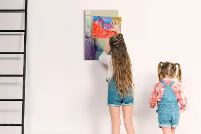 Magnetická kresliaca tabuľa farebný mramor