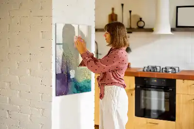 Magnetická kresliaca tabuľa farebný mramor