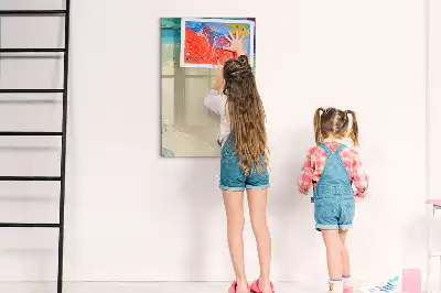 Magnetická tabuľa na kreslenie farebný mramor