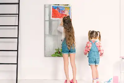 Magnetická kresliaca tabuľa so zeleninou z dreva
