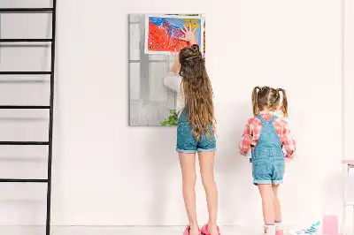 Magnetická kresliaca tabuľa so zeleninou z dreva