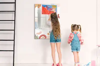 Magnetická tabuľa na kreslenie denný plánovač