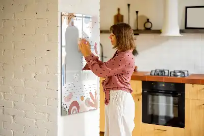 Magnetická tabuľa na kreslenie denný plánovač