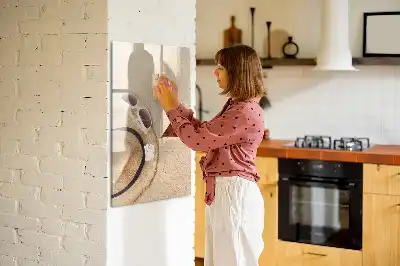 Magnetická kresliaca tabuľa piesčina