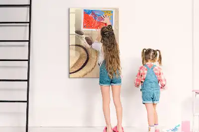 Magnetická kresliaca tabuľa piesčina