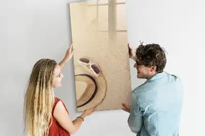 Magnetická kresliaca tabuľa piesčina