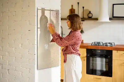 Magnetická tabuľa na kreslenie motív tieňa palmových listov