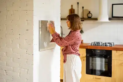 Magnetická tabuľa na kreslenie motív tieňa palmových listov