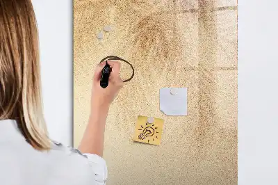 Magnetická tabuľa na kreslenie motív tieňa palmových listov