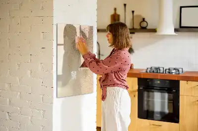 Magnetická tabuľa na kreslenie motív tieňa palmových listov