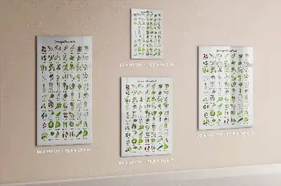 Magnetická tabuľa na kreslenie zelená