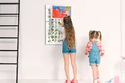 Magnetická tabuľa na kreslenie zelená