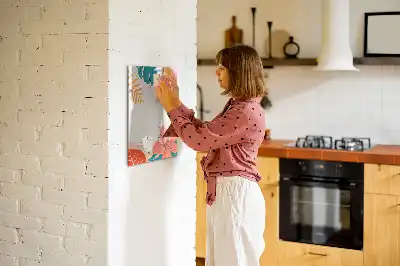 Magnetická kresliaca tabuľa letný kvet