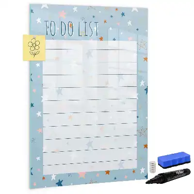 Magnetická kresliaca tabuľa na zoznam úloh