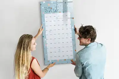 Magnetická kresliaca tabuľa na zoznam úloh