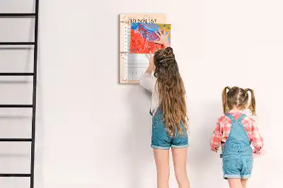 Magnetická tabuľa na kreslenie zoznam úloh