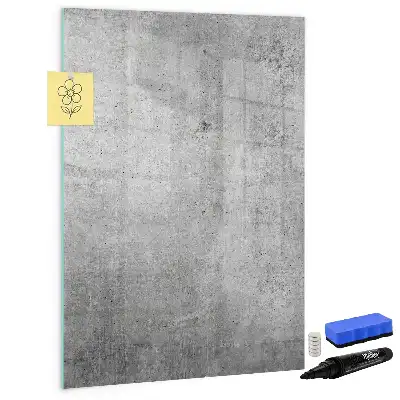 Magnetická tabuľa na kreslenie vo farbe svetlý betón