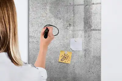 Magnetická tabuľa na kreslenie vo farbe svetlý betón