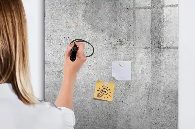 Magnetická tabuľa na kreslenie vo farbe svetlý betón