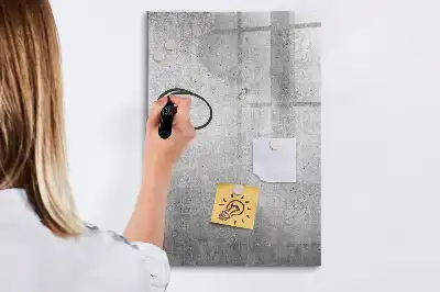 Magnetická tabuľa na kreslenie vo farbe svetlý betón