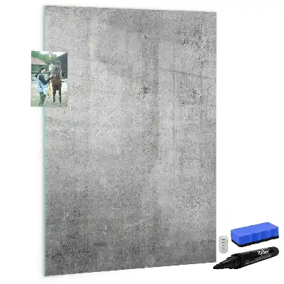 Magnetická tabuľa na kreslenie vo farbe svetlý betón