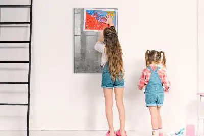 Magnetická tabuľa na kreslenie vo farbe svetlý betón