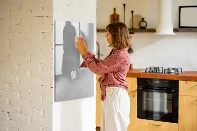 Magnetická kresliaca tabuľa vo vyhotovení svetlý betón