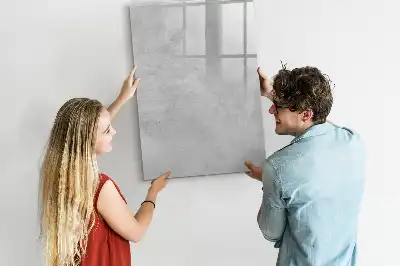 Magnetická kresliaca tabuľa vo vyhotovení svetlý betón
