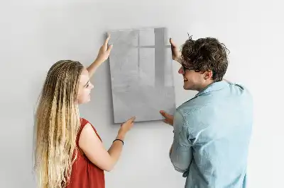 Magnetická kresliaca tabuľa vo vyhotovení svetlý betón