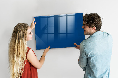 Magnetická tabuľa Modrá farba