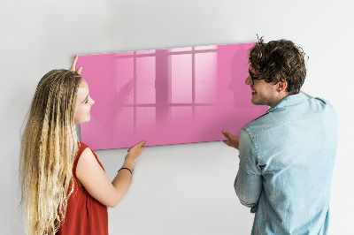 Magnetická tabuľa Ružová farba