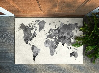Rohožka pred dvere Mapa sveta
