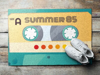 Rohožka pred dvere Retro kazeta summertime 85