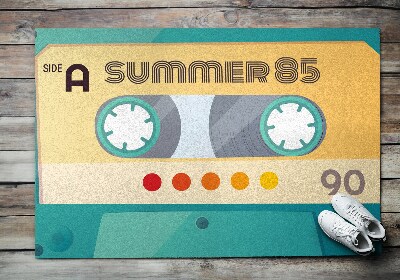 Rohožka pred dvere Retro kazeta summertime 85