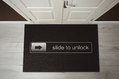 Rohožka Slide to unlock
