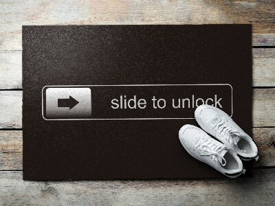 Rohožka Slide to unlock