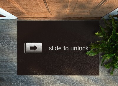 Rohožka Slide to unlock