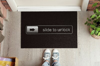 Rohožka Slide to unlock