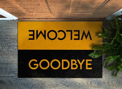 Rohožka do predsiene Welcome goodbye