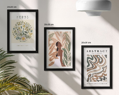 Sada obrazov do obývačky Boho estetické pastelové minimalistické plagáty